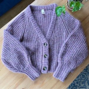 H&M Oversized Wool Cardigan Sweater